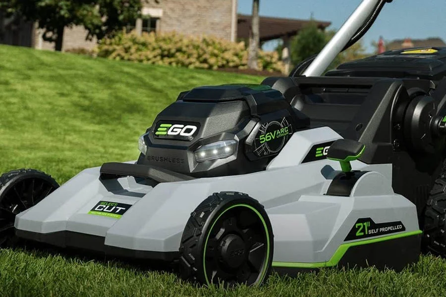 electric push mower