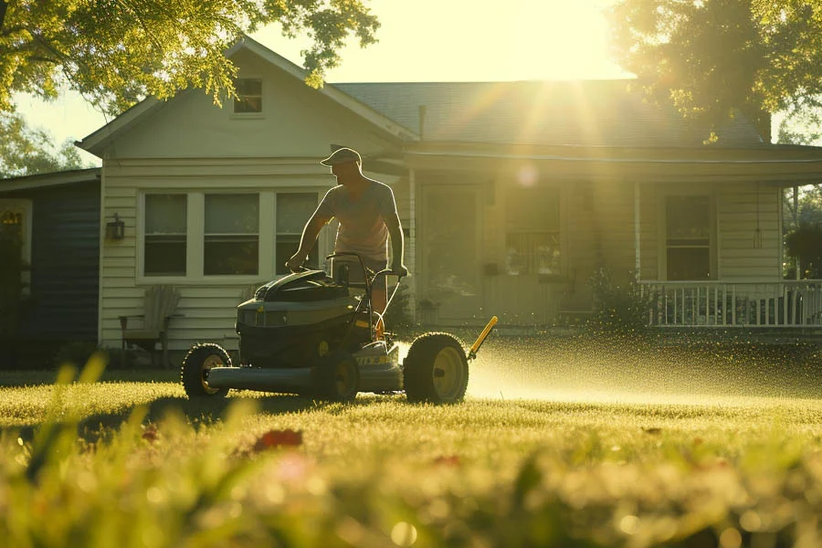 best battery operated lawnmower