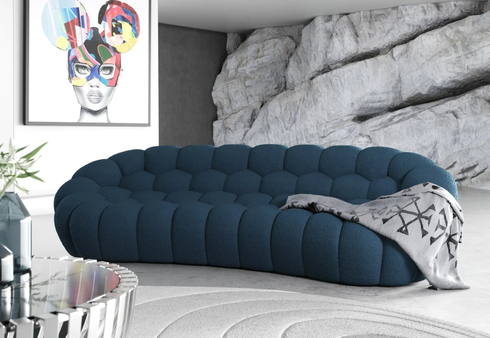 grey bubble sofa